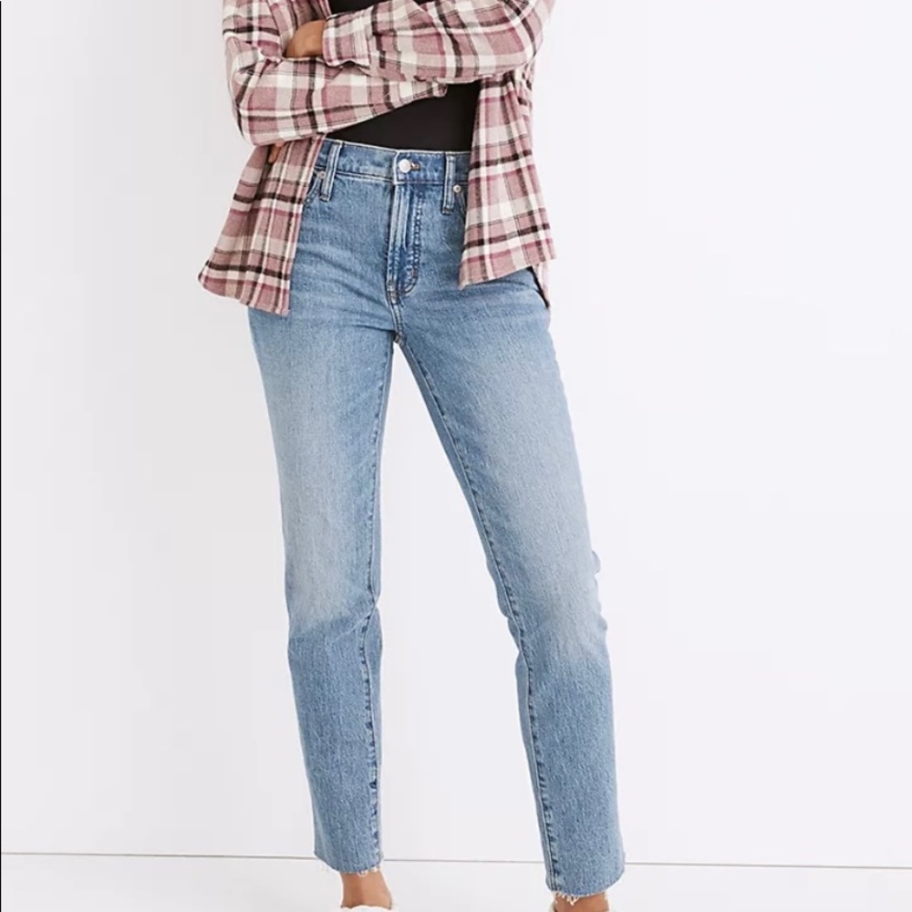 Madewell straight leg vintage jeans